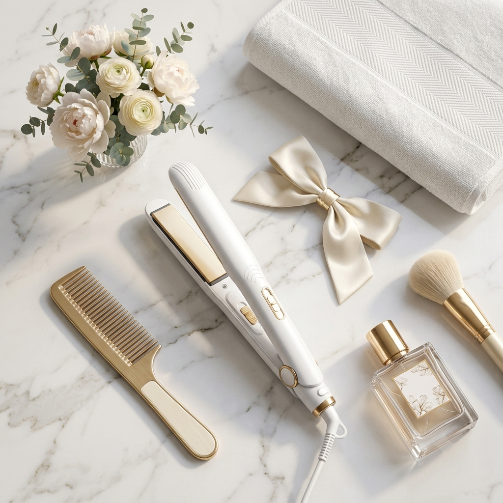 2-in-1 Mini Hair Straightener & Curler | Portable Hair Styling Iron