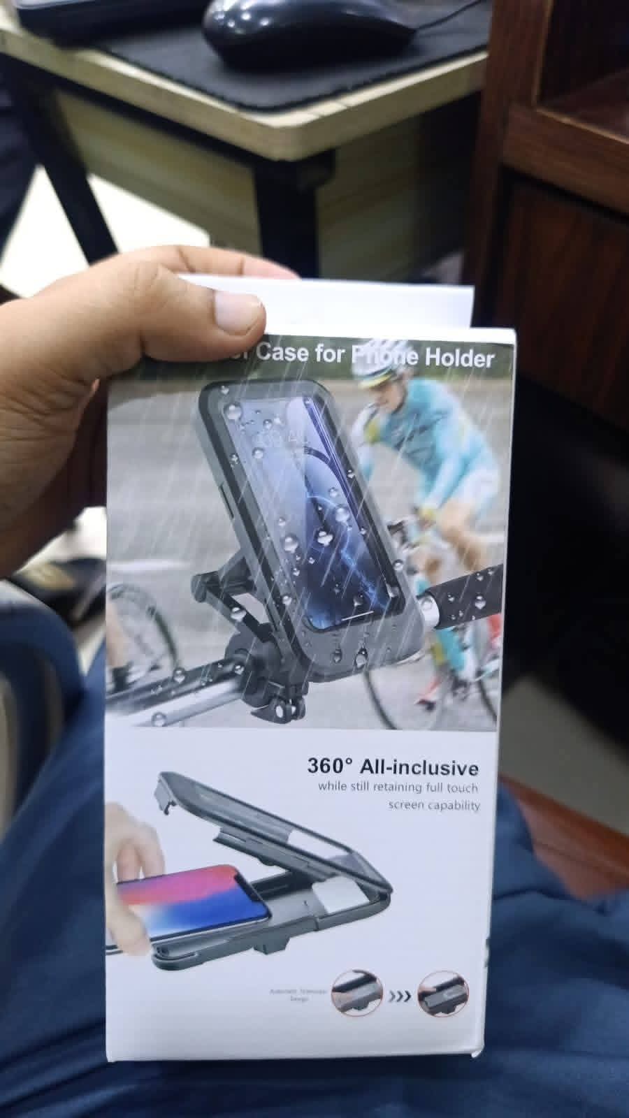 Universal Waterproof Bike Phone Mount β Adjustable Handlebar Holder