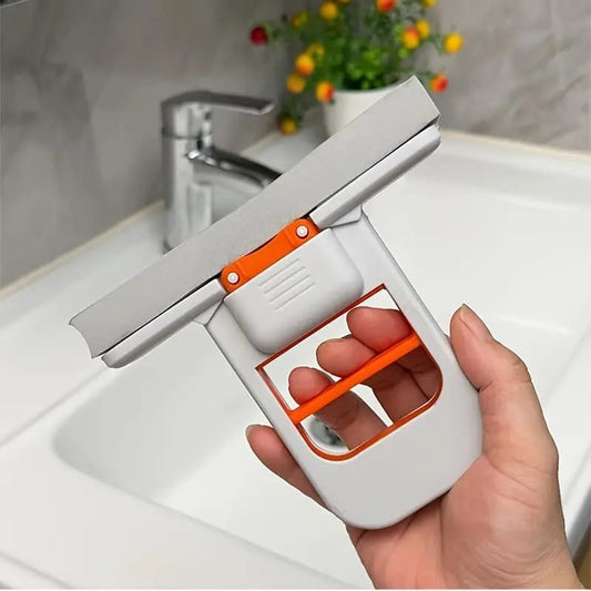 Foldable Mini Self-Squeezing Mop – Portable Wet & Dry Desktop & Home Cleaning Tool