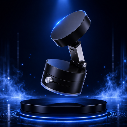 Universal Magnetic Phone Holder – Foldable Vacuum Suction Mount