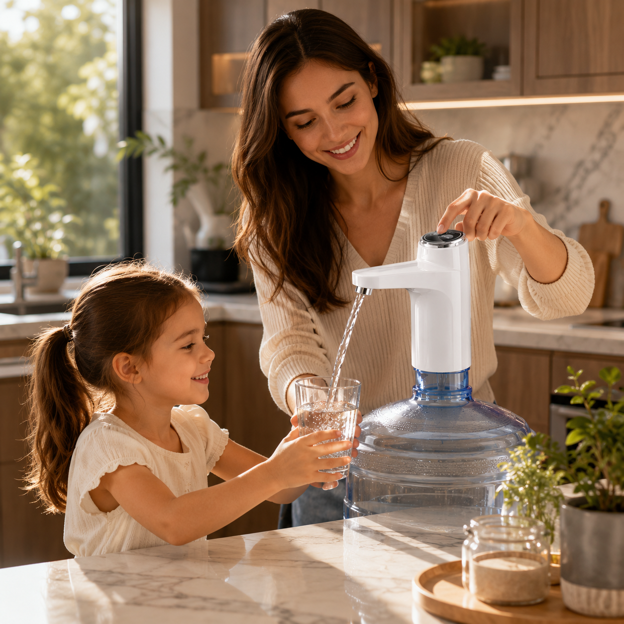 Touch Electric Water Pump – Rechargeable Automatic Water Dispenser