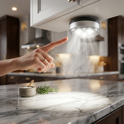 LED Tap Light – Wireless Push Touch Night Light