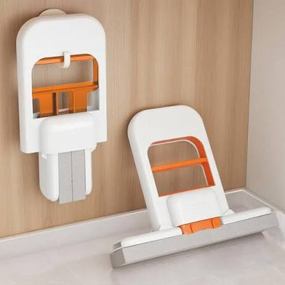 Foldable Mini Self-Squeezing Mop – Portable Wet & Dry Desktop & Home Cleaning Tool
